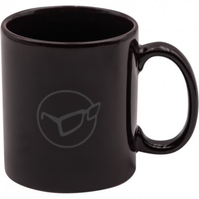 Korda Hrnek Mug glasses logo burgundy