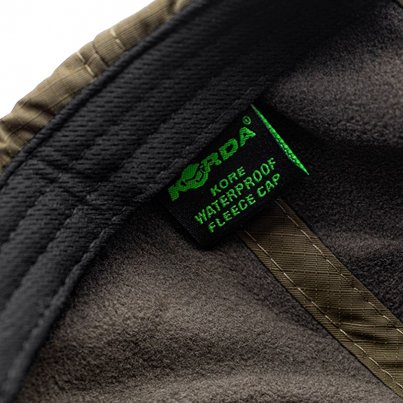 Korda Kšiltovka KORE Fleece Waterproof Cap Olive