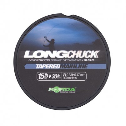 Korda LongChuck Tapered Mainline 300m Clear