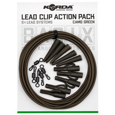 Korda Montáž Basix Lead Clip Action Pack