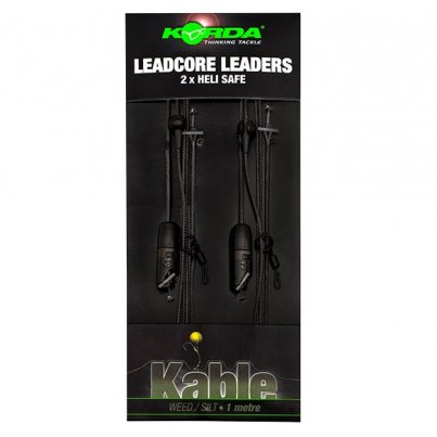Korda Leadcore leader Heli Safe weed 1m 2ks