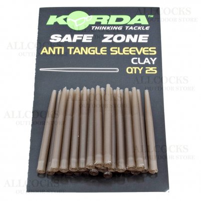 Korda Převleky proti zamotání Anti Tangle Sleeves Clay 25ks