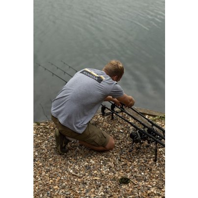 Korda Tričko Lakebed Tee Grey vel. XL