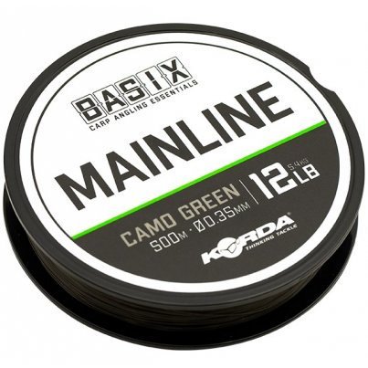 Korda Vlasec Basix Main Line 12lb 0,35mm 1000m