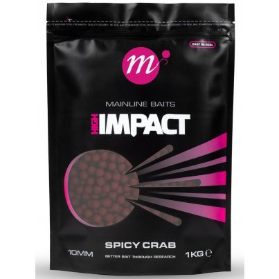 Mainline Hi Impact Boilies Spicy Crab 15mm 1kg 