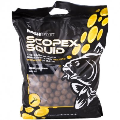 Nash Scopex & Squid Stabilised Boilies 20mm 5kg