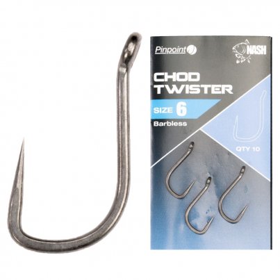 Nash Háčky Pinpoint Chod Twister Barbless