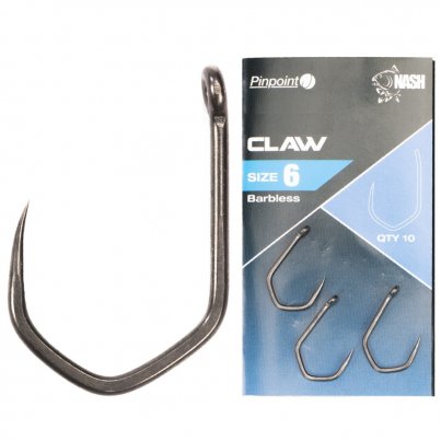 Nash Háčky Pinpoint Claw Barbless