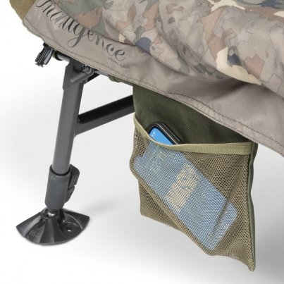 Nash Lehátko Se Spacákem Indulgence HD40 Sleep System 8 Legs Camo Wide