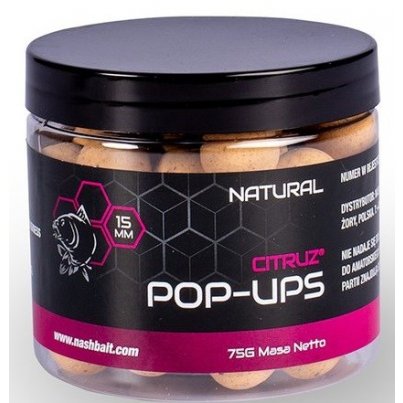 Nash Citruz Pop Ups Natural 20mm 75g