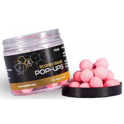 Nash Scopex & Squid Pop Ups Pink 20mm 75g 