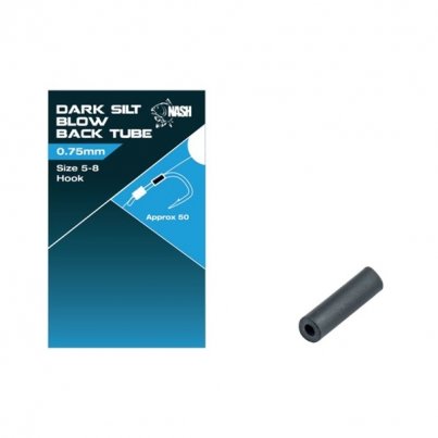 Nash Dark Silt Blow Back Tube 0,75mm vel. 5-8 50ks