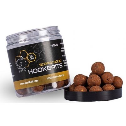 Nash Scopex & Squid Boilies Hard Hookbaits 24mm 125g