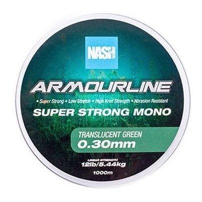 Nash Vlasec Armourline Super Strong Mono Green 1000 m - 0,30 mm 5,44 kg