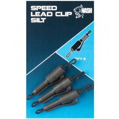 Nash Speed Lead Clip Silt 8ks