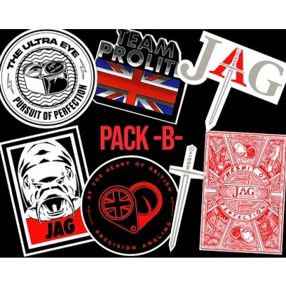 JAG Sada samolepek Sticker Pack B