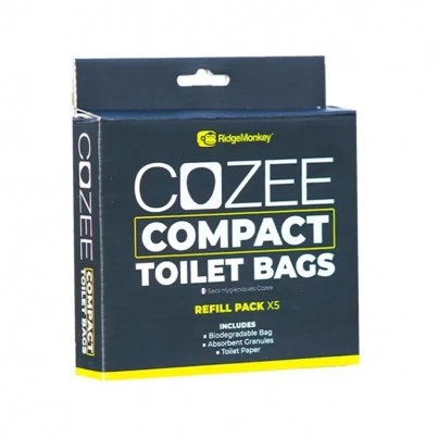 RidgeMonkey Náhradní sáčky CoZee Compact Toilet Bags Refill Pack 5 ks
