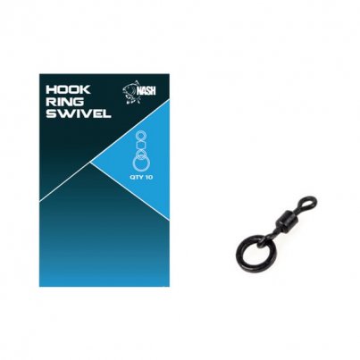 Nash Obratlík Hook Ring Swivel 10ks