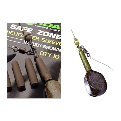 Korda Gumový převlek Helicopter Sleeves Brown 10ks