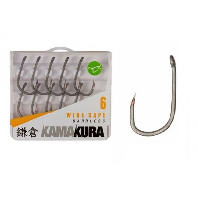 Korda Kamakura Wide Gape Barbless 