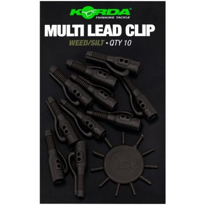 Korda Lead Clip Pin Weed/Silt 10ks