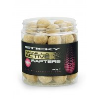Sticky Baits Neutrálně vyvážené boilies Manilla Active Wafters 16mm 130g