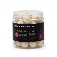 Sticky Baits Plovoucí Boilies Manilla Pop-Ups 16mm 100g White Ones