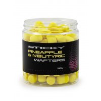 Sticky Baits Neutrálně vyvážené boilies Pineapple & N´Butyric Wafters 130g 