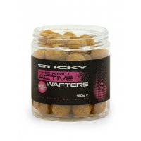 Sticky Baits Neutrálně vyvážené boilies The Krill Active Wafters 16mm 130g