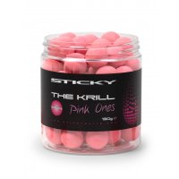 Sticky Baits Neutrálně vyvážené boilies The Krill Wafters 16mm 130g Pink Ones