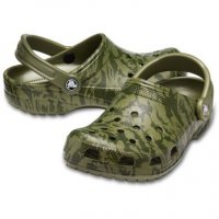 Crocs Classic Printed Camo Clog vel. 12 46-47 Army Green