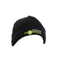 Korda Čepice Black Fleece Hat Bright Logo