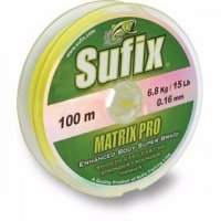 Sufix šňůra Matrix Pro 0,23mm 15,5kg 100m 34lb yellow žlutá