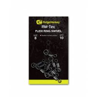 RidgeMonkey Obratlík RM-Tec Flexi Ring Swivel vel.8 10ks