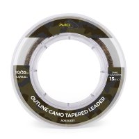 Avid Carp  Šokový vlasec Outline Camo Tapered Leaders