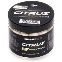 Nash Citruz Pop Ups White 15mm 75g + 3ml Booster Spray