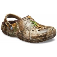 Crocs Classic Lined Realtree Edge Clog Chocolate