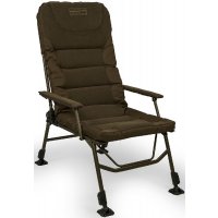 Avid Carp Křeslo Benchmark Leveltech Hi Black Recliner Chair