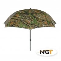 NGT Deštník Camo Brolly 2,20m