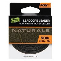 Fox Olověná šňůra Naturals Leadcore 50lb 25m