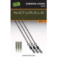 Fox Naturals Submerged Leaders 30lb