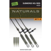 Fox Naturals Submerged Heli Rigs Leaders 40lb