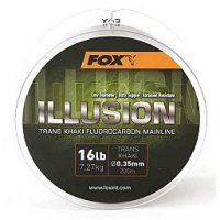 Fox Vlasec Illusion Soft Trans Khaki 200m 0,35mm Fluorocarbon