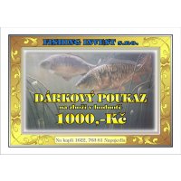 Fishing Invest Dárkový poukaz 1000kč