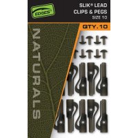 Fox Naturals Slik Lead Clip Pegs Size 10