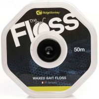 RidgeMonkey šňůrka The Floss Waxed Bait Floss 50m
