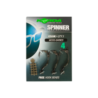 Korda Návazec Spinner Hook Section Krank 3ks