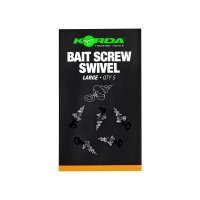 Korda Bait Screw Swivel Large 5ks