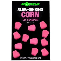 Korda Slow Sinking Corn I.B. Pink 12ks (ovocný mix) umělá kukuřice potápivá