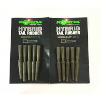 Korda Převlek Hybrid Tail Rubbers Weed/Silt 10ks 